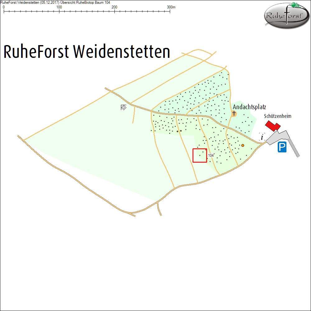 &Uuml;bersichtskarte zu Baum 104