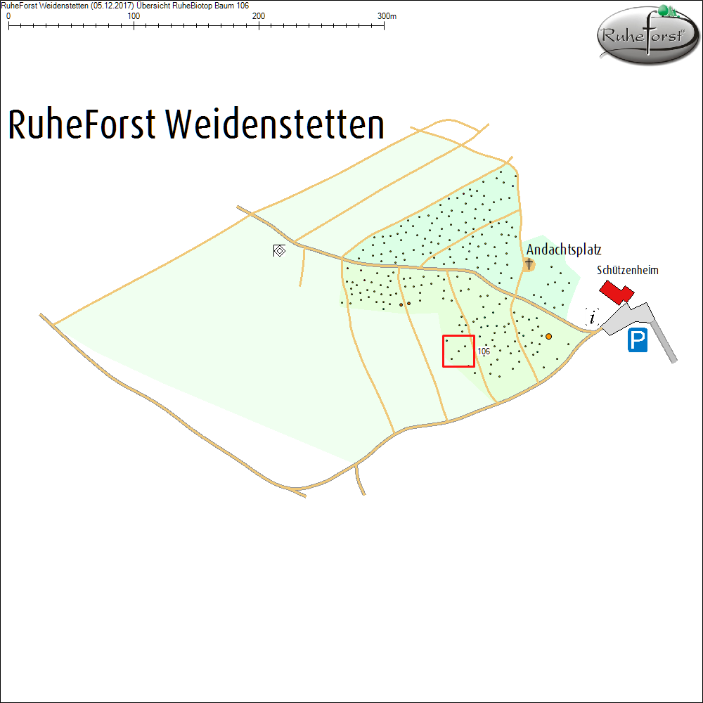 &Uuml;bersichtskarte zu Baum 106
