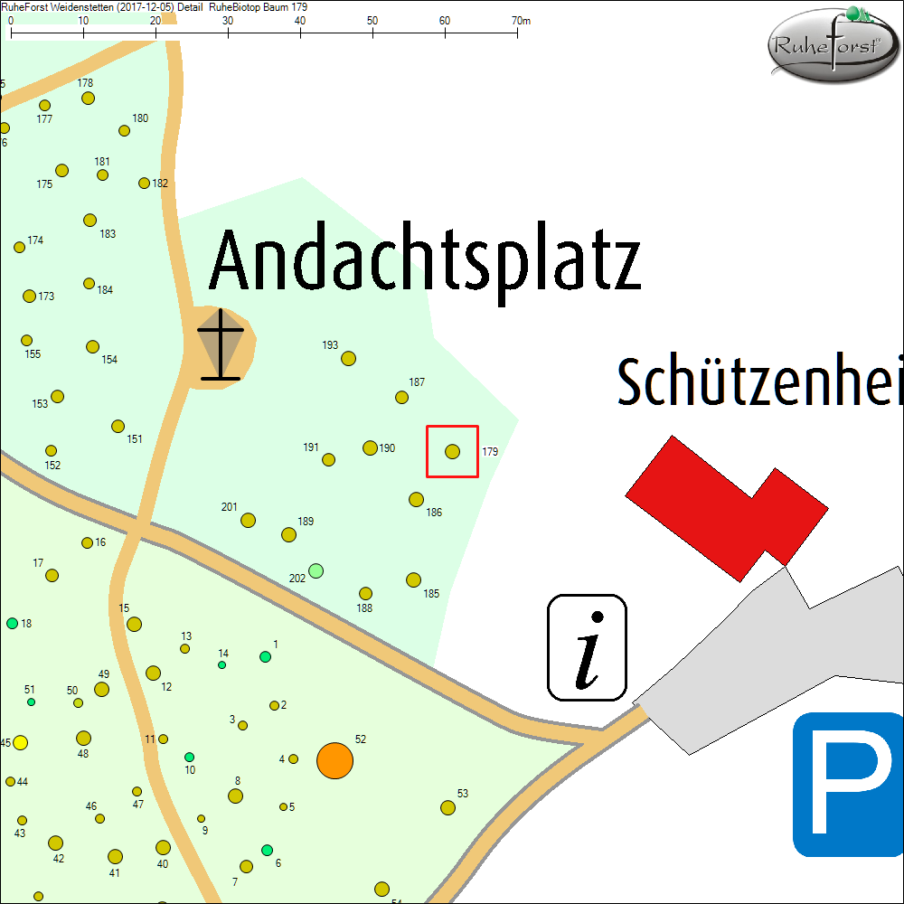 Detailkarte zu Baum 179