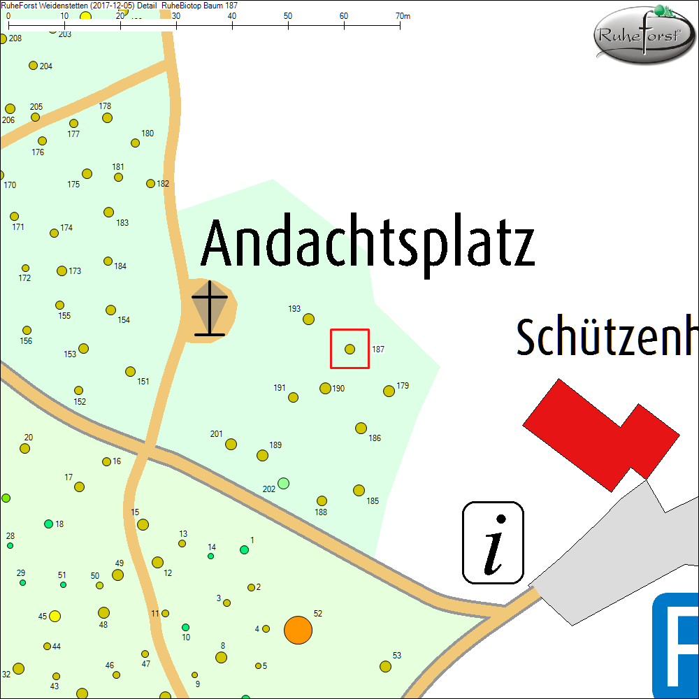 Detailkarte zu Baum 187