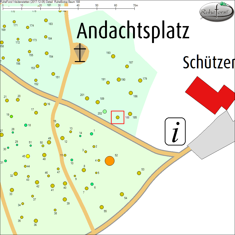 Detailkarte zu Baum 188