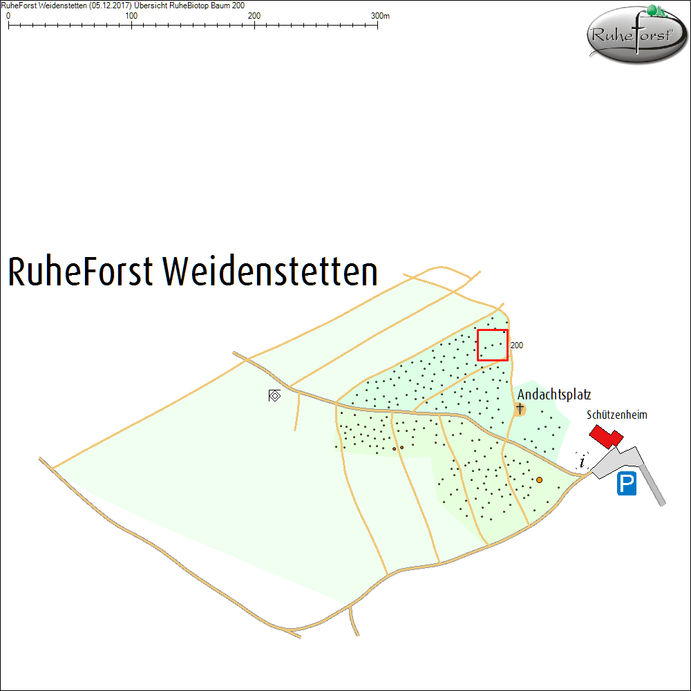 &Uuml;bersichtskarte zu Baum 200