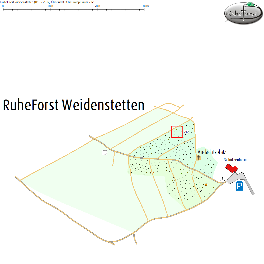 &Uuml;bersichtskarte zu Baum 212