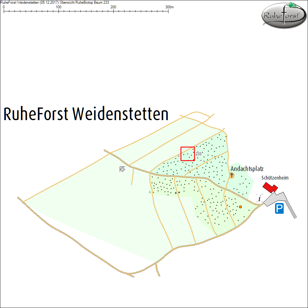 &Uuml;bersichtskarte zu Baum 233