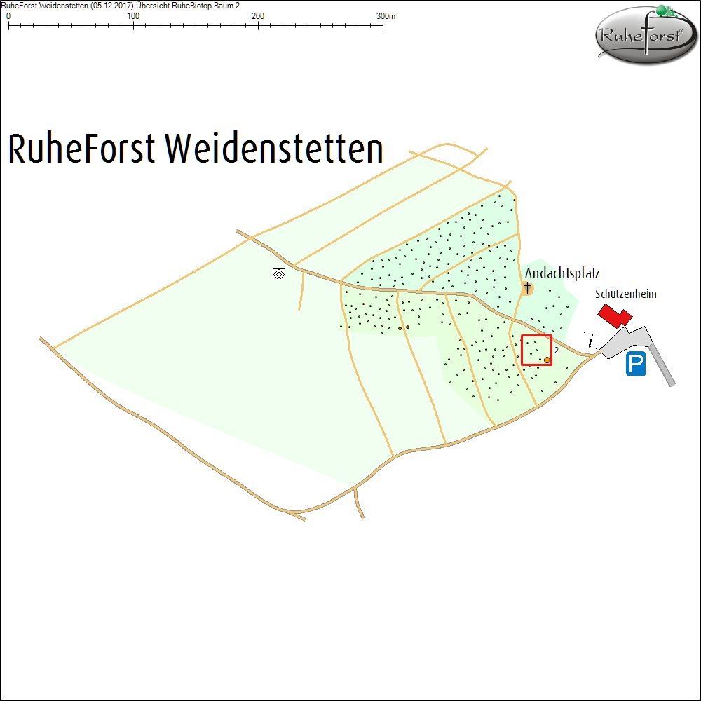 &Uuml;bersichtskarte zu Baum 2