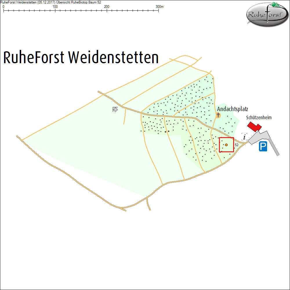 &Uuml;bersichtskarte zu Baum 52