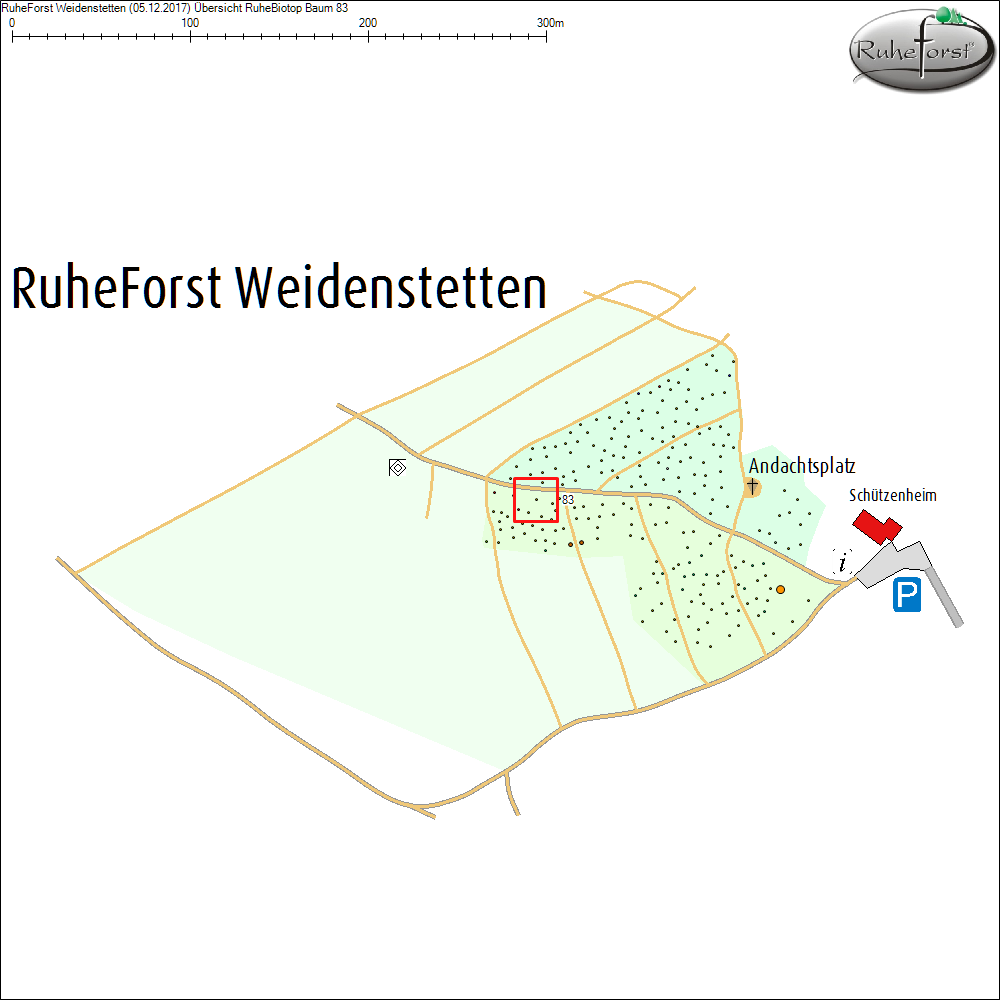 &Uuml;bersichtskarte zu Baum 83