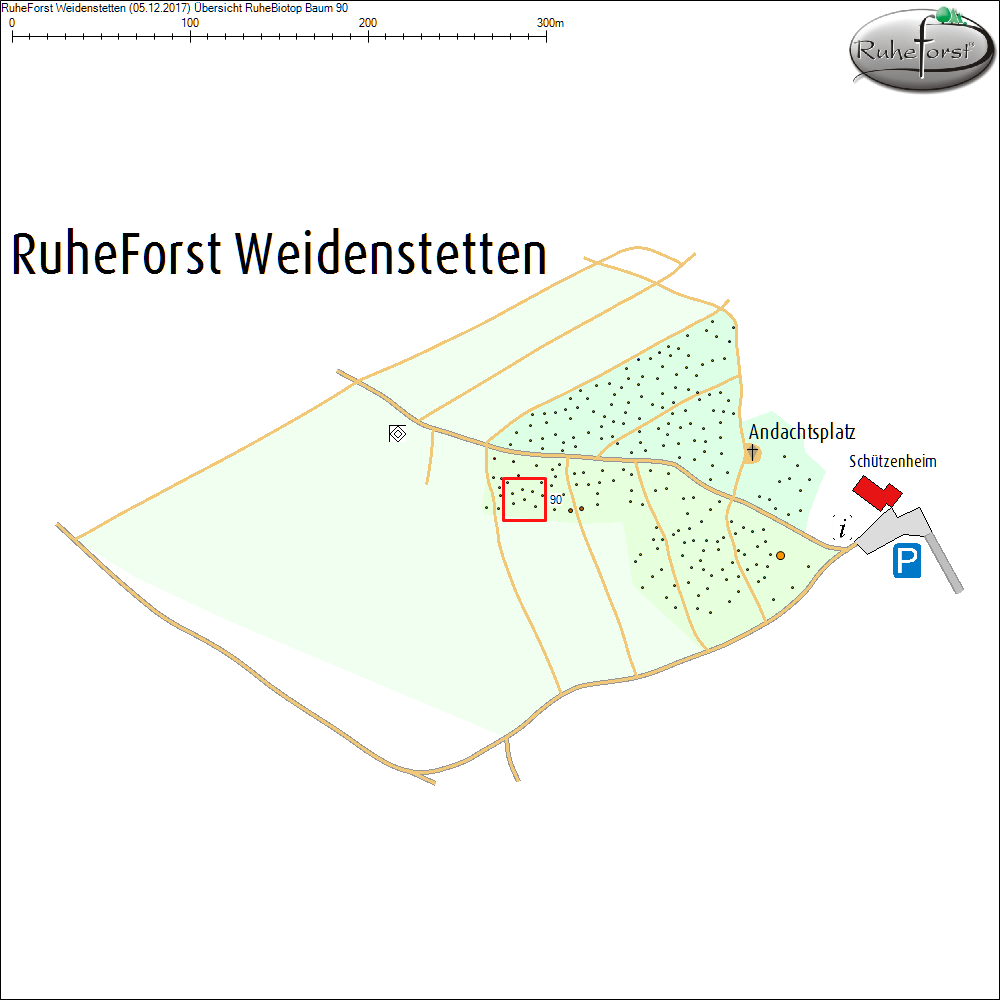 &Uuml;bersichtskarte zu Baum 90